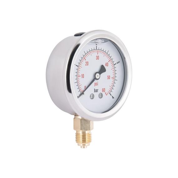 Манометр із гліцерином Thermo Alliance Forte 4 бари, 1/4"Н, нижнє під'єднання TAF170G4B | Зображення 3