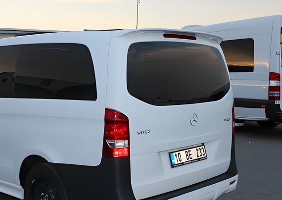 Спойлер ABS (под покраску) для Mercedes Vito/V-class W447 2014- гг | Зображення 2