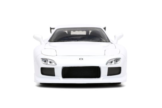 Ігрова металева машинка Fast and Furious Mazda RX-7 1993 white | Зображення 2