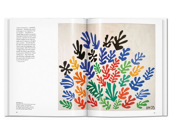 Книга про творчість Матісса Matisse. Cut-outs. Gilles Néret, Taschen Історія мистецтв великі художники книги | Зображення 5