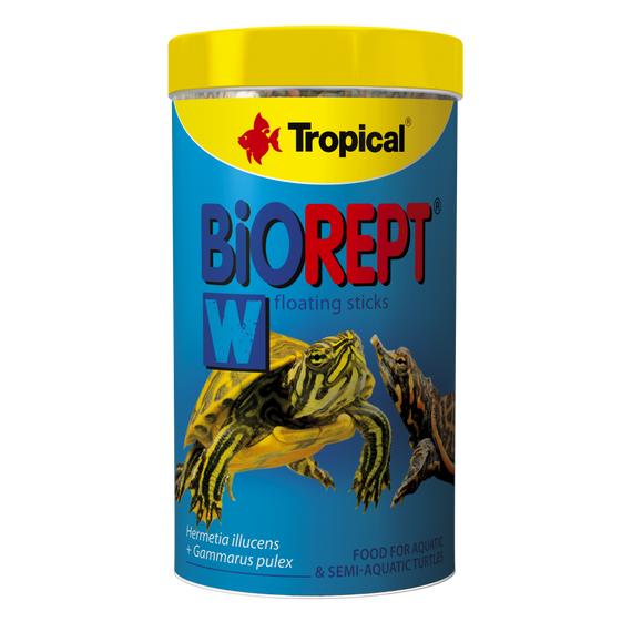 Корм Tropical Biorept W для водоплавних черепах гранули 75 г