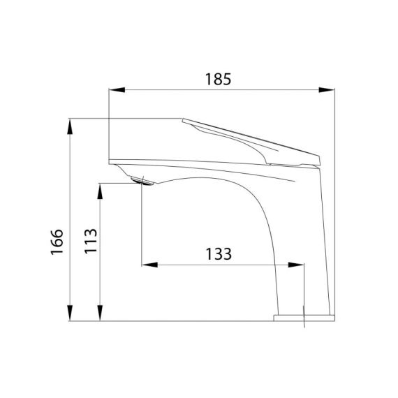 Смеситель для раковины Qtap Vlasta New QTVLA270CRM45640 Chrome | Зображення 1