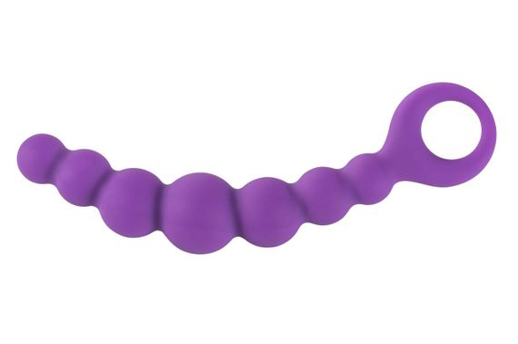 Анальний стимулятор Alive Bubble Chain, силікон, макс. діаметр 3 см Sex Aura