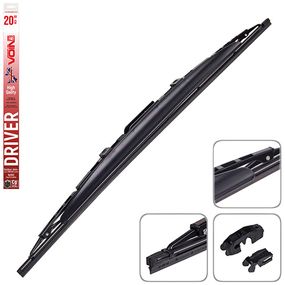 Щітки склоочисника каркасні зі спойлером VOIN 20"-500мм (TP605SWS-20") DRIVER