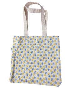 Екосумка шопер 4Profi Листя двунитка (хлопок) біла