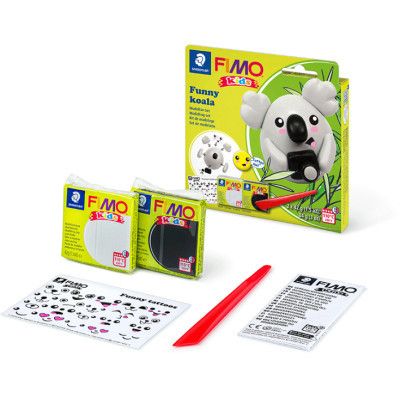 Набор для творчества Fimo Kids Коала 2 цвета х 42 г (4007817078716) | Зображення 1