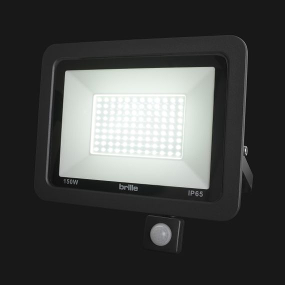 Светодиодный прожектор с датчиком движения HL-19P/150W CW IP65 | Зображення 3