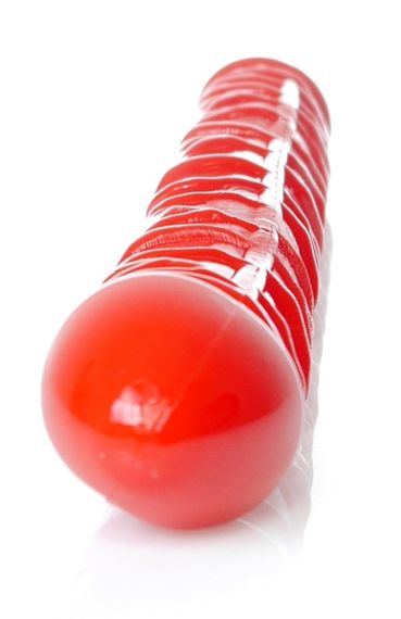 Двойной фаллоимитатор Boss Series: Flexible Double Dong Red, BS6700090 sexstyle | Зображення 4