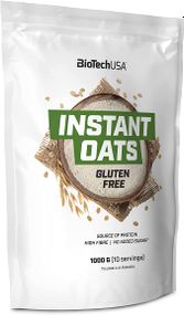 Овсяные хлопья быстрого приготовления BioTech Instant Oats Gluten Free 1000 g (Unflavoured)