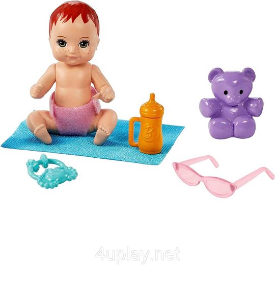 Ігровий набір Лялька Барбі Няня Barbie Skipper Babysitters з лялькою, візочком та малюком | Зображення 4
