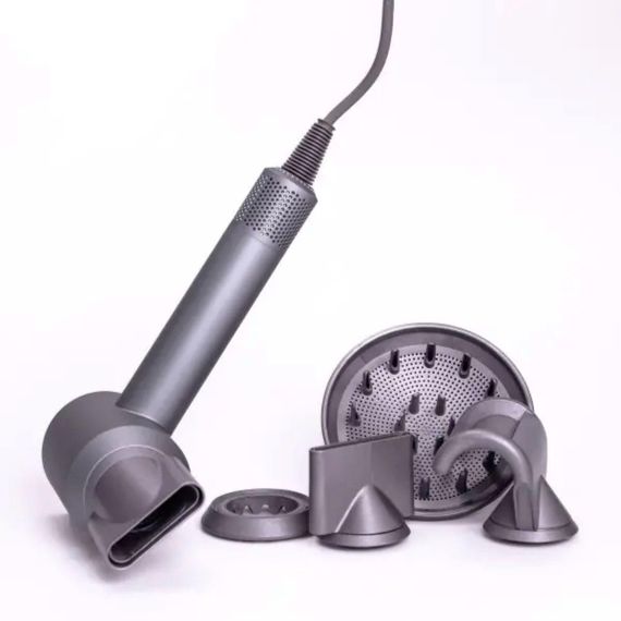 Фен стайлер для волосся 5 в 1 Supersonic Premium 1600Вт 5 насадок 3 режими швидкості з іонізацією Рожевий PH770P | Зображення 1