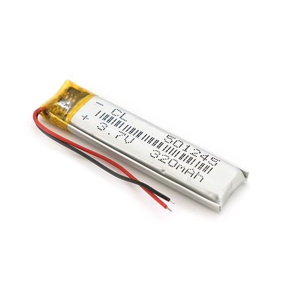 Літій-полімерний акумулятор 5*12*45mm (Li-ion 3.7В 320мА·год)