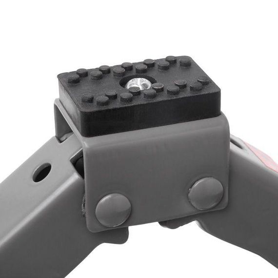 Домкрат механічний ромбоподібний 1,5т. з тріскачкою, гумовий упор., 90-370 мм INTERTOOL GT0183 | Зображення 6