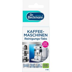 Таблетки для очищення кавомашин Dr.Beckmann, 6 шт