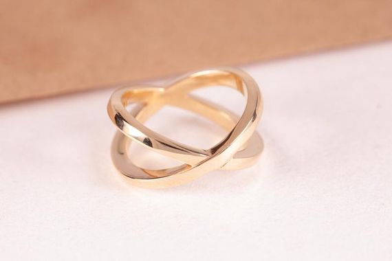 Кольцо из желтого золота 22 | Зображення 4