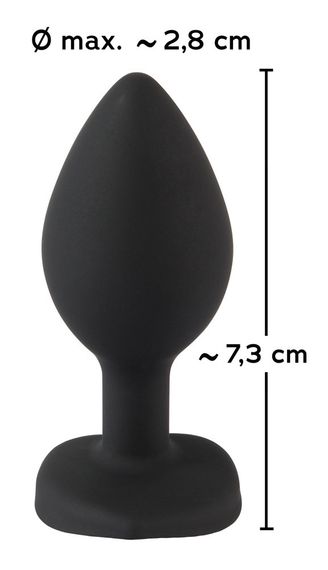 Анальна пробка - Silicone Butt Plug Sex Aura | Зображення 7