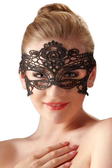 Маска на глаза Cottelli Collection Mask 2480263 Черная One Size