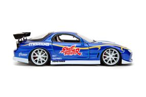 Ігрова металева машинка Street fighter Mazda RX-7 з Чан-лі