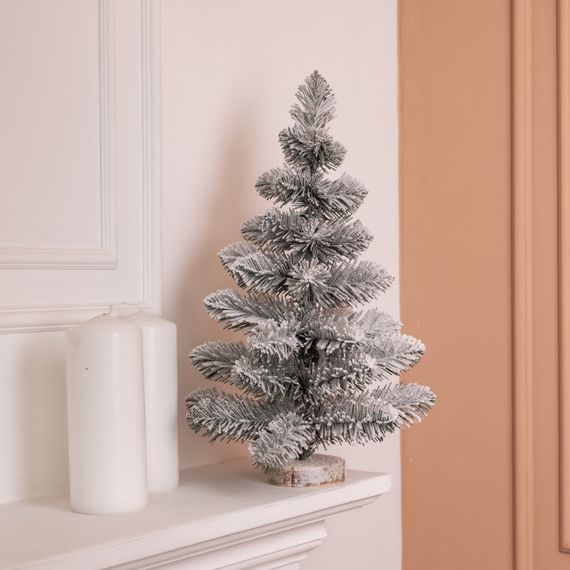 Штучна новорічна міні ялинка «Полонинська» зимова 45 см SOK-M-04-2 | Зображення 2