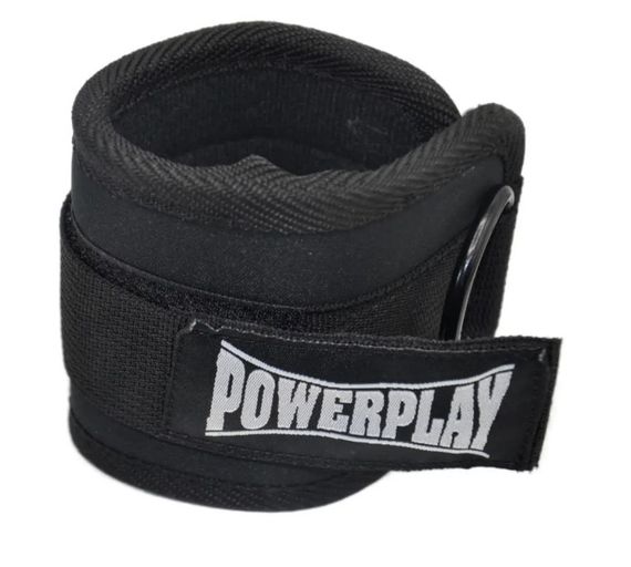 Манжета для тяги PowerPlay 4334 Ankle Strap Чорна (PP_4334_Black) | Зображення 5
