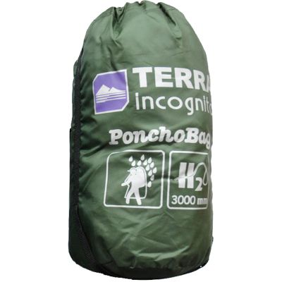 Дождевик Terra Incognita PonchoBag L/XL green (4823081502760) | Зображення 1