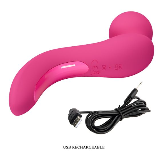 Вибромассажер LOIS, 10 vibration functions, Silicone ABS, USB rechargeable sexstyle | Зображення 2