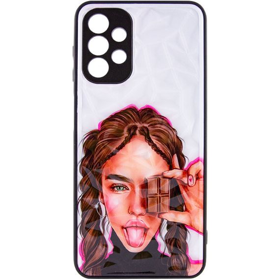 TPU+PC чохол Prisma Ladies для Samsung Galaxy A13 4G, Chocolate | Зображення 1