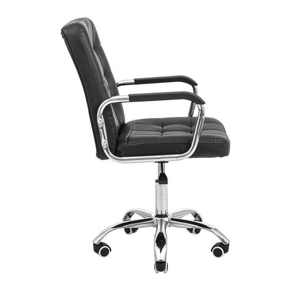 Крісло Брукс Хром Піастра Чорний | Зображення 1