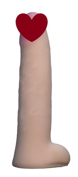 Насадка для страпона тілесна EGZO CIBERSKIN NSTR20 ( 18 см х 3,6 см ) sexstyle