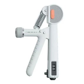 Еспандер кистьовий з лічильником PowerPlay PP-4401 з регульованим навантаженням 10-60 кг, Білий (PP_4401_White)