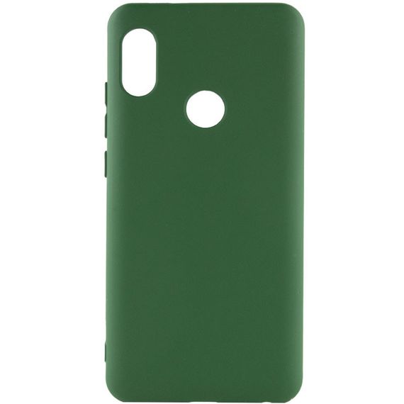 Чехол Silicone Cover Lakshmi (A) для Xiaomi Redmi Note 5 Pro / Note 5 (AI Dual Camera) Силікон, Зелений/Dark Green