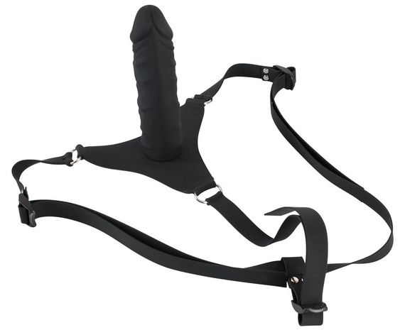 Страпон - Silicone Strap-On Sex Aura | Зображення 1