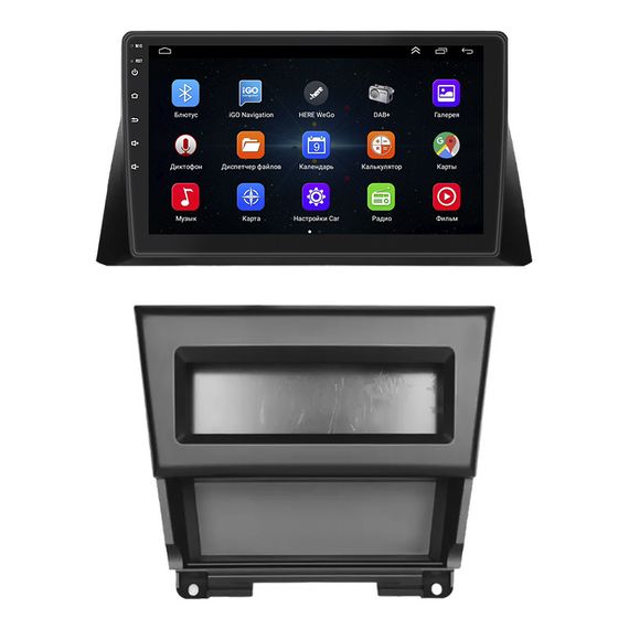 Штатная магнитола 10" Lesko для Honda Accord VIII Рестайлинг 2011-2015 1/16Gb Wi-Fi GPS Base | Зображення 1