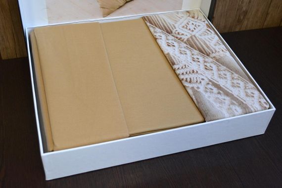 Комплект постельного белья Charlotte Duz Boya 200x220 см Orjin | Зображення 2