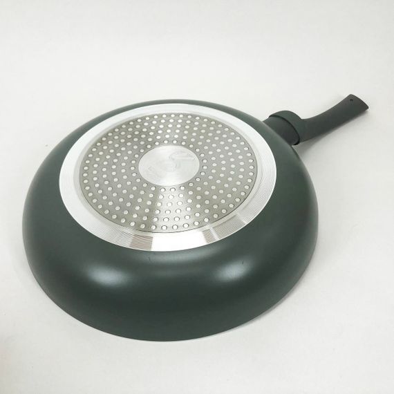 Сковорода алюмінієва 26 см WELL DONE WD-1016W індукція сковорода якісна на плиту | Зображення 1