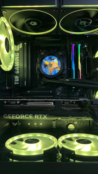 Збірка на замовлення: ігровий ПК PCCooler C3 T500 ARGB Black Tower / AMD Ryzen 7 9800X3D (8 (16) ядер по 4,7 - 5,2 ГГц) / 64 ГБ DDR5 / 500 ГБ SSD M.2 + 2000 ГБ SSD M.2 / nVidia GeForce RTX 5080, 16 ГБ GDDR7, 256-bit / 850 Вт | Зображення 6