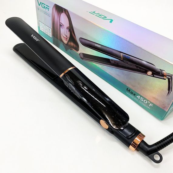 Утюжок-выпрямитель мощный VGR, Утюжок для волос узкий, Утюжок для ухода за волосами RP-72 | Зображення 5