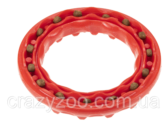 Іграшка для собак Ferplast Ring Smile Large червоний Ø 20 x 3.9 см 86793012 | Зображення 2