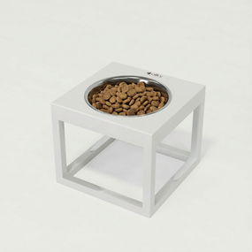 Миска на подставке для больших собак Hollky Base Solo XL (1 × 1,8 л) Solo XL-262620-WHWH