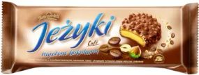 Печенье хрустящие в шоколаде с кофейной начинкой Jezyki Cafe Goplana, 140г