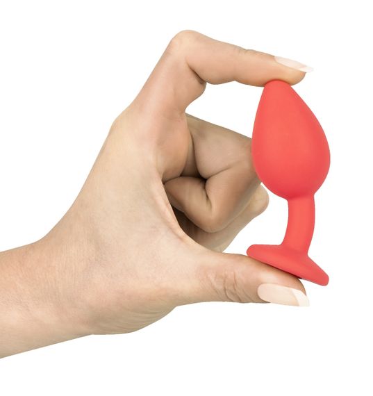 Анальна пробка — Colorful Joy Jewel Red Plug Small sexstyle | Зображення 3