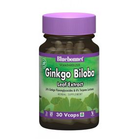 Гінко білоба Bluebonnet Nutrition Ginkgo Biloba Leaf Extracte 30 Caps