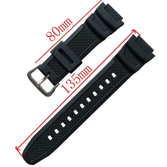 Спортивний ремінець Primo 18mm для годинників Casio AE-1500 / AE-1500WH / AE-1500WHX / AQ-190W | Зображення 3