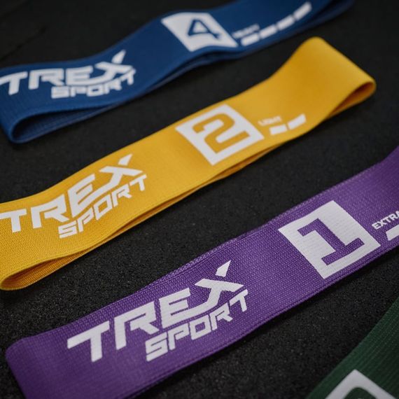 Набор резинок для фитнеса Trex Sport TX-033PRA 2,5-25кг set A | Зображення 4