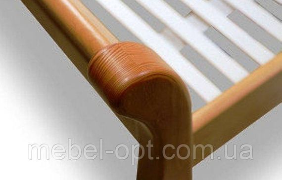 Кровать деревянная Ретро - 2 180х200, цвет ольха | Зображення 3