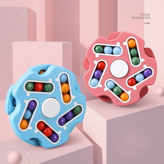Антистрес – головоломка IQ Ball для дітей Fidget Spinner Magic Cube | Зображення 1