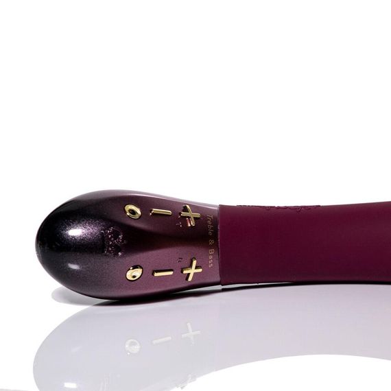 Вибратор для точки G Hot Octopuss KURVE, Treble and Bass Technology, 2 мотора, мягкий кончик sexstyle | Зображення 2