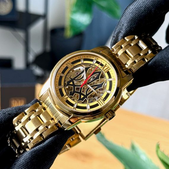 Класичний чоловічий годинник Awarder 025 Sharp Gold-Gold | Зображення 4