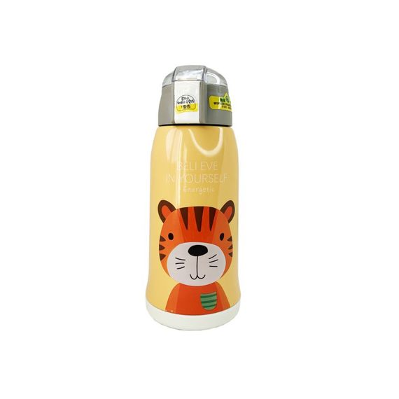 Дитячий термос-поїльник "Тигр" MGZ-0324(Yellow) з індикатором температури 550 мл | Зображення 2