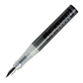 Перьевая ручка с пружинно-поршневой заправкой TWSBI GO Fountain Pen, черный, среднее (M)